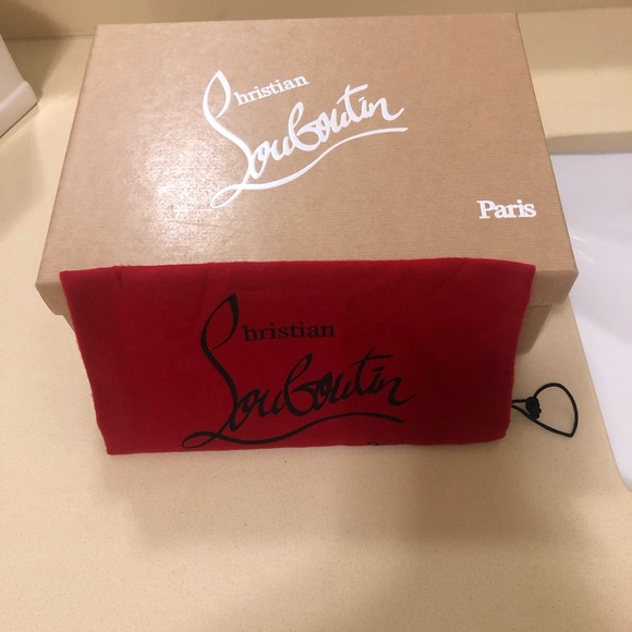 CHRISTIAN LOUBOUTIN KABETTS 100 LEATHER PUMP - Picture 5 of 16